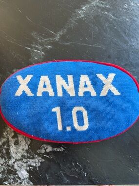 Jonathan Adler Xanax Pill Pillow